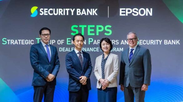 Epson Philippines partners with Security Bank to launch STEPS Dealer Finance Program