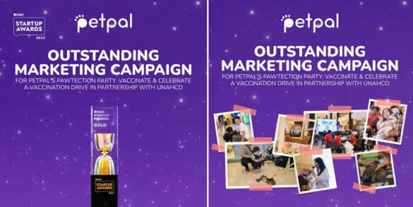 PetPal clinches Gold for Marketing at KMC Startup Awards for innovative Pawtection Party campaign