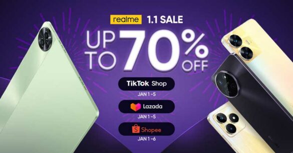 Ring in the New Year with huge discounts on realme 1.1 Sale