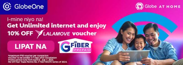 Globe GFiber Prepaid, Lalamove bring together reliable connectivity with dependable deliveries