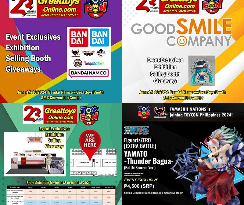 GreattoysOnline.com Returns to TOYCON 2024 for More Great Deals