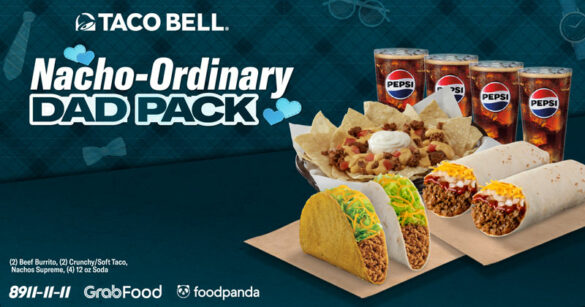 This is Nacho-Ordinary Dad Pack, Taco Bell's Father's Day bundle featuring 3 of your all-time Tex-Mex faves