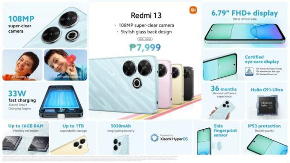 Introducing Redmi 13: 108MP Camera Paired with Fun Features to Unleash Your Creativity