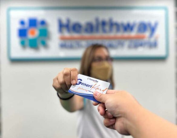 Relief and rewards Generika Drugstore's Loyalty Program cardholders now eligible for discounted healthcare services in Healthway Medical Network's clinics and hospitals