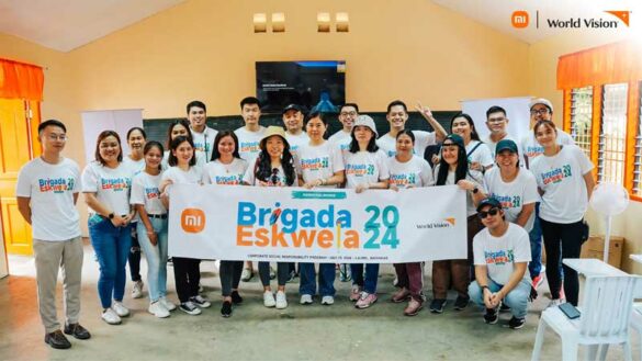 Xiaomi donates smart devices and school supplies, joins Brigada Eskwela drive